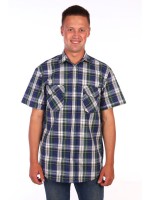 Мужская рубашка шотландка (Модель - rubashka)