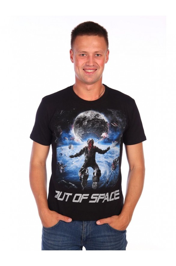 Мужская футболка мужская Космос (Модель - kosmos)