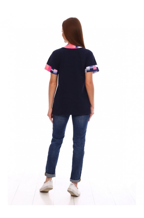 Женская футболка Синьора (Модель - sinora)