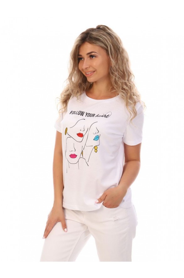 Женская футболка Губки (Модель - gubki)